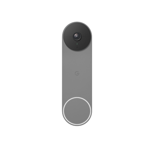 google nest wireless battery doorbell security camera with 2 way voice